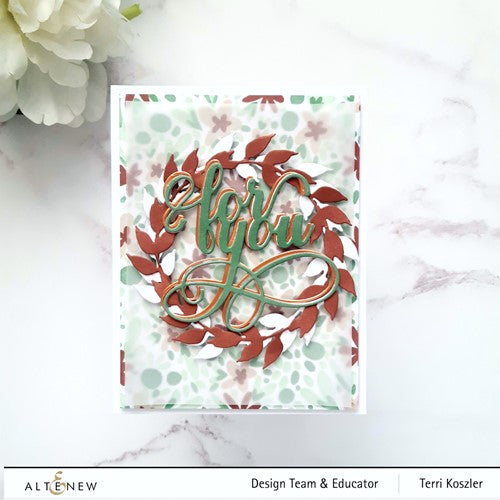 Simon Says Stamp! Altenew FLOWERS AND PETALS Layering Stencils ALT7515