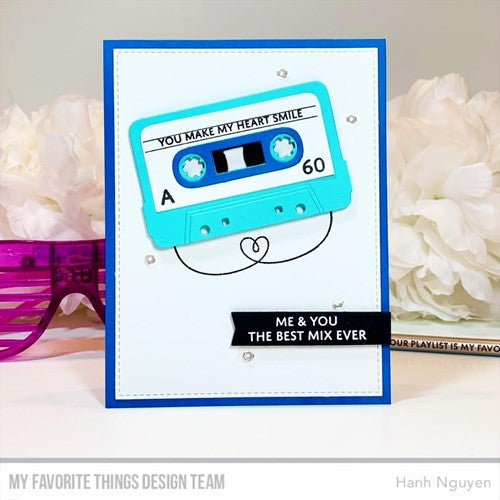 Simon Says Stamp! My Favorite Things MIXTAPE SENTIMENTS Clear Stamps mstn014 | color-code:ALT3