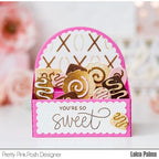 Simon Says Stamp! Pretty Pink Posh LAYERED XOXO Stencils