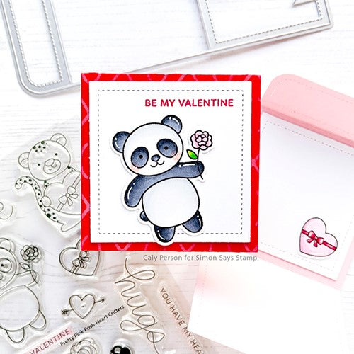 Simon Says Stamp! Pretty Pink Posh SWEET NOTE Dies | color-code:ALT1