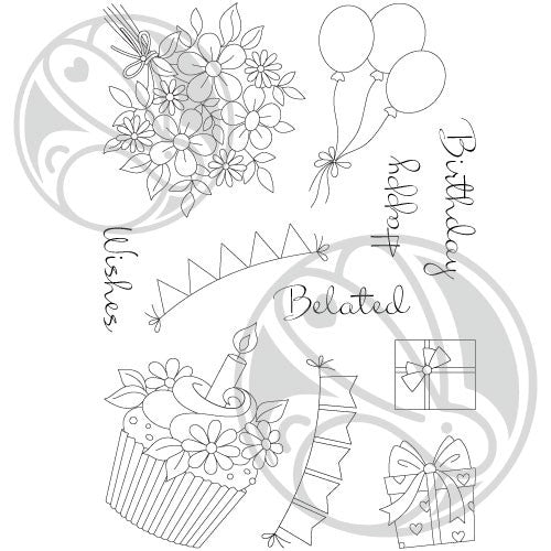 Simon Says Stamp! The Rabbit Hole Designs YEAR 4 Clear Stamps TRH-190