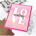 Simon Says Stamp! Hero Arts HEARTS Hot Foil Plate HF111