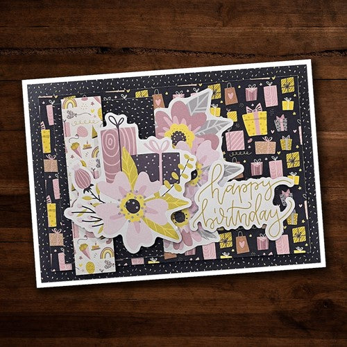 Simon Says Stamp! Paper Rose BIRTHDAY GIRL 6x6 Paper 28636