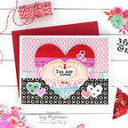 Simon Says Stamp! Simon Says Clear Stamps WITH LOVE sss202670c Kisses | color-code:ALT11