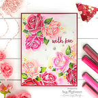 Simon Says Stamp! Simon Says Clear Stamps WITH LOVE sss202670c Kisses | color-code:ALT12