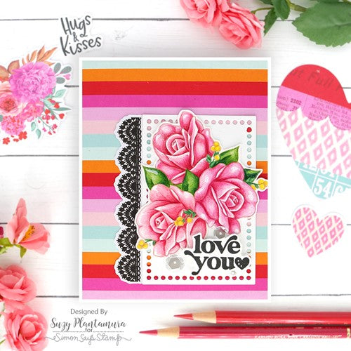 Simon Says Stamp! Simon Says Clear Stamps WITH LOVE sss202670c Kisses | color-code:ALT1