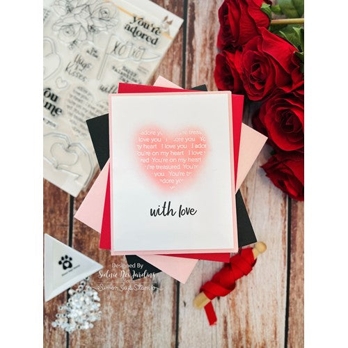 Simon Says Stamp! Simon Says Clear Stamps WITH LOVE sss202670c Kisses | color-code:ALT5