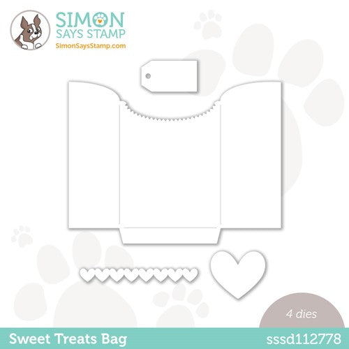 Simon Says Stamp! Simon Says Stamp SWEET TREATS BAG Wafer Dies sssd112778