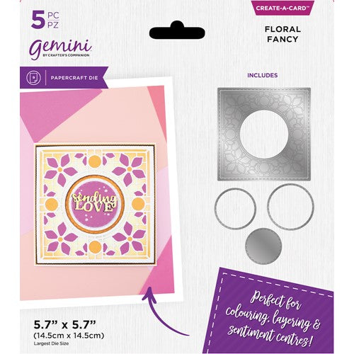 Simon Says Stamp! Gemini FLORAL FANCY Die gem-md-cad-flfa