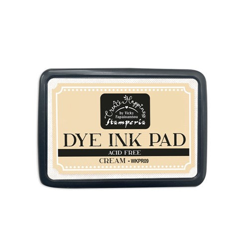 Simon Says Stamp! Stamperia Create Happiness CREAM Dye Ink Pad wkpr09