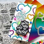 Simon Says Stamp! Simon Says Clear Stamps SWEET DAYS sss202515c Kisses | color-code:ALT3