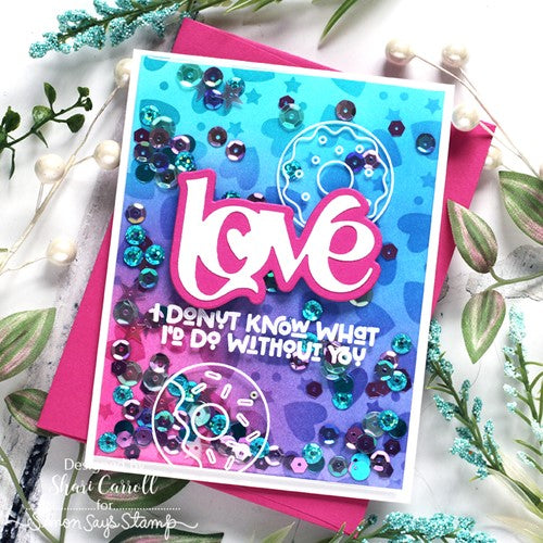 Simon Says Stamp! Simon Says Stamp Stencil HEARTS AND STARS ssst221668 Kisses | color-code:ALT02