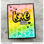 Simon Says Stamp! Simon Says Stamp Stencil HEARTS AND STARS ssst221668 Kisses | color-code:ALT1