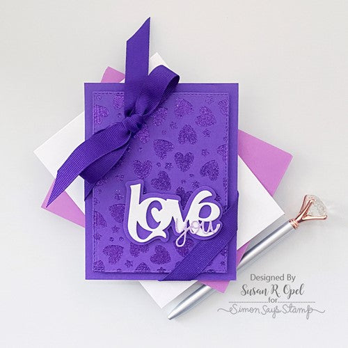 Simon Says Stamp! Simon Says Stamp Stencil HEARTS AND STARS ssst221668 Kisses | color-code:ALT11