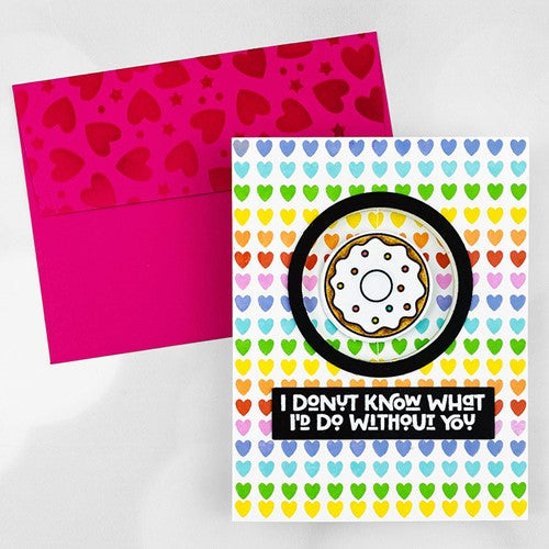 Simon Says Stamp! Simon Says Stamp Stencil HEARTS AND STARS ssst221668 Kisses | color-code:ALT31