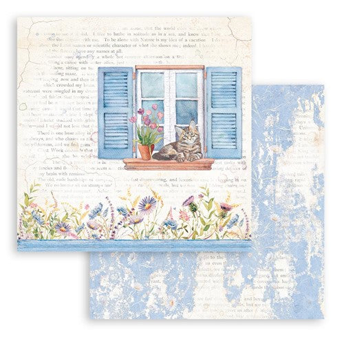 Stamperia Welcome Home 12x12 Paper Pad