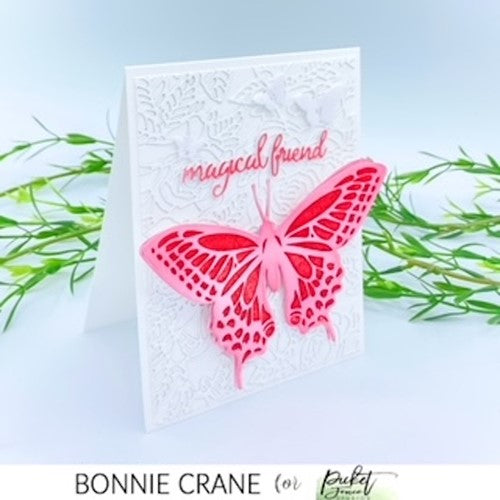 Crafter's Companion Butterfly Bouquet A6 Background Layering Stamps