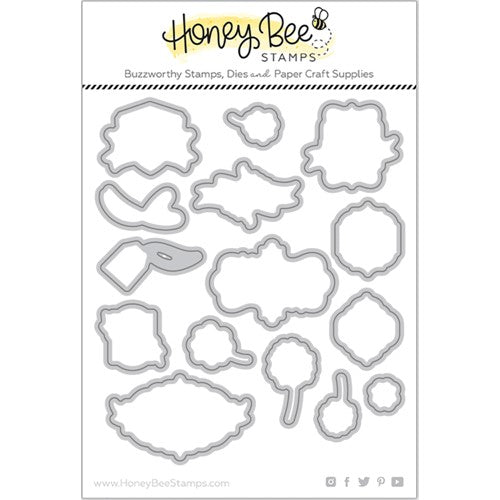 Honey Bee Clear Stamps Love & Luck Potion Labels