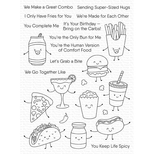Simon Says Stamp! My Favorite Things WE MAKE A GREAT COMBO Clear Stamps cs750