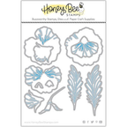 Simon Says Stamp! Honey Bee LOVELY LAYERS PANSY Dies hbds-llpan