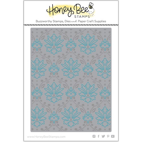 Simon Says Stamp! Honey Bee DAMASK A2 COVER PLATE Die hbds-dama2