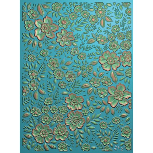 Simon Says Stamp! RESERVE Honey Bee SPRING MEDLEY 3D Embossing Folder hbef-003