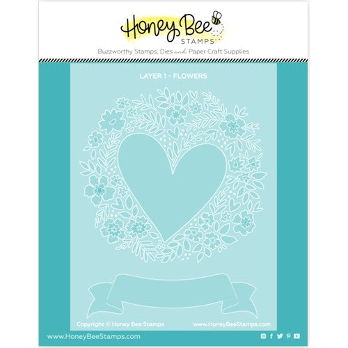 Simon Says Stamp! Honey Bee A LITTLE NOTE Stencil Set of 4 hbsl-116
