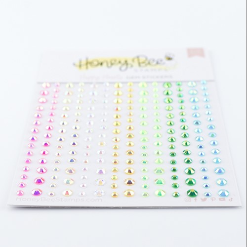 Simon Says Stamp! Honey Bee HAPPY HEARTS Gem Stickers hbgs-041
