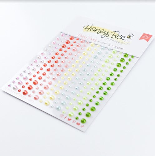 Simon Says Stamp! Honey Bee HAPPY HEARTS Pearl Stickers hbgs-prl08