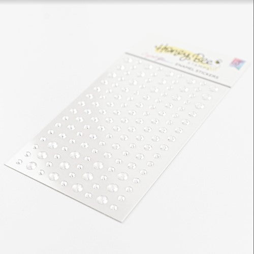 Simon Says Stamp! Honey Bee CRYSTAL GLIMMER Enamel Stickers hbes-010