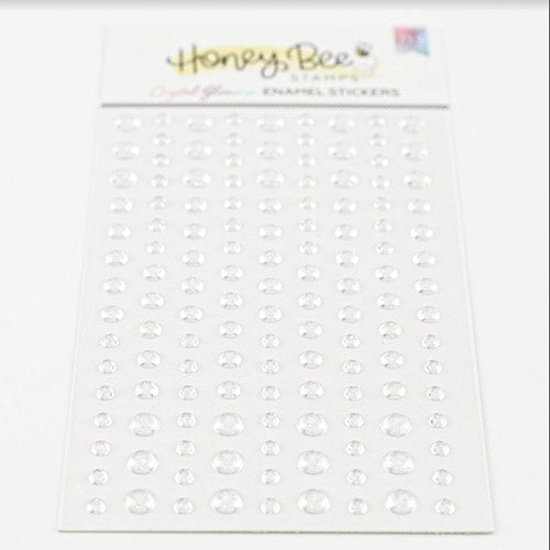 Simon Says Stamp! Honey Bee CRYSTAL GLIMMER Enamel Stickers hbes-010