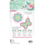 Simon Says Stamp! Studio Light SHAKER LABELS Blooming Butterfly Dies slbbcd482