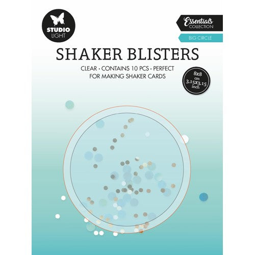 Simon Says Stamp! Studio Light BIG CIRCLE SHAKER WINDOW BLISTER Essentials slesblis08