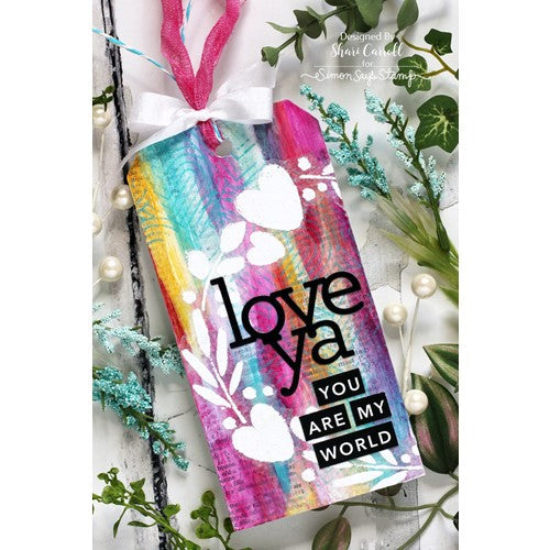 Simon Says Stamp! Simon Says Stamp Sentiment Strips REVERSE BOLD LOVE sssg131124 Kisses | color-code:ALT01