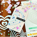 Simon Says Stamp! Simon Says Stamp Sentiment Strips REVERSE BOLD LOVE sssg131124 Kisses