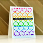 Simon Says Stamp! Simon Says Stamp Sentiment Strips REVERSE BOLD LOVE sssg131124 Kisses