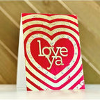 Simon Says Stamp! Simon Says Stamp Cardstock RICH RED MATTE METALLIC ssp1012 Kisses