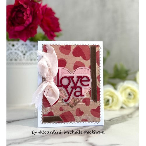 Simon Says Stamp! Simon Says Stamp 6 Layering Stencils CANDY HEARTS ssst221663 Kisses