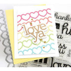 Simon Says Stamp! CZ Design Clear Stamps HI THERE GREETINGS cz276c Kisses | color-code:ALT1