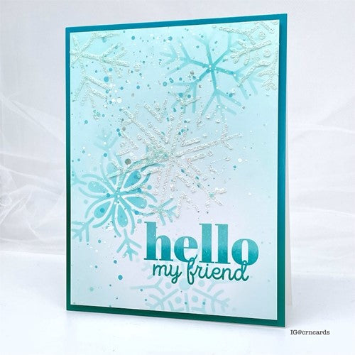 Simon Says Stamp! CZ Design Clear Stamps HI THERE GREETINGS cz276c Kisses