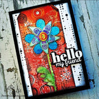 Simon Says Stamp! CZ Design Clear Stamps HI THERE GREETINGS cz276c Kisses