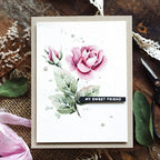Simon Says Stamp! CZ Design Clear Stamps HI THERE GREETINGS cz276c Kisses | color-code:ALT9
