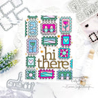 Simon Says Stamp! RESERVE CZ Design Wafer Dies HI THERE czd191 Kisses
