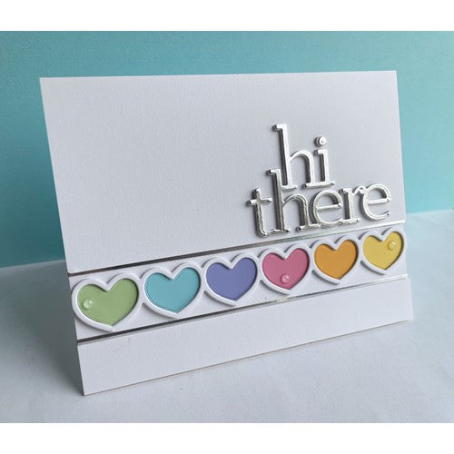 Simon Says Stamp! RESERVE CZ Design Wafer Dies HI THERE czd191 Kisses | color-code:ALT7