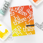 Simon Says Stamp! RESERVE CZ Design Wafer Dies HI THERE czd191 Kisses | color-code:ALT8