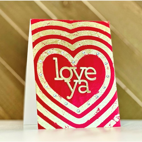 Simon Says Stamp! RESERVE CZ Design Wafer Dies LOVE YA czd192 Kisses