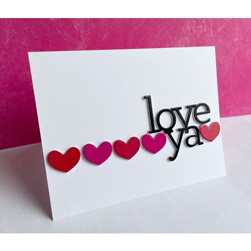 Simon Says Stamp! RESERVE CZ Design Wafer Dies LOVE YA czd192 Kisses | color-code:ALT2