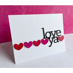 Simon Says Stamp! RESERVE CZ Design Wafer Dies LOVE YA czd192 Kisses | color-code:ALT2