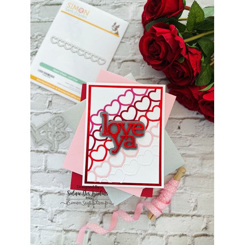 Simon Says Stamp! RESERVE CZ Design Wafer Dies LOVE YA czd192 Kisses