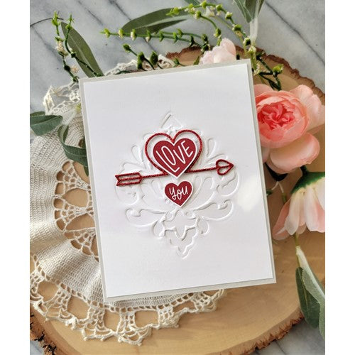 Simon Says Stamp! Simon Says Stamp DAMASK Hot Foil Plate ssfp017 Kisses | color-code:ALT4